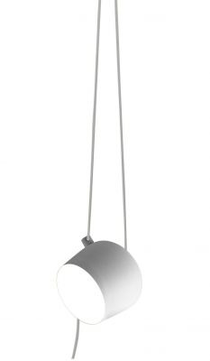 Aim Cable + Plug Lampe suspension grande Flos blanc